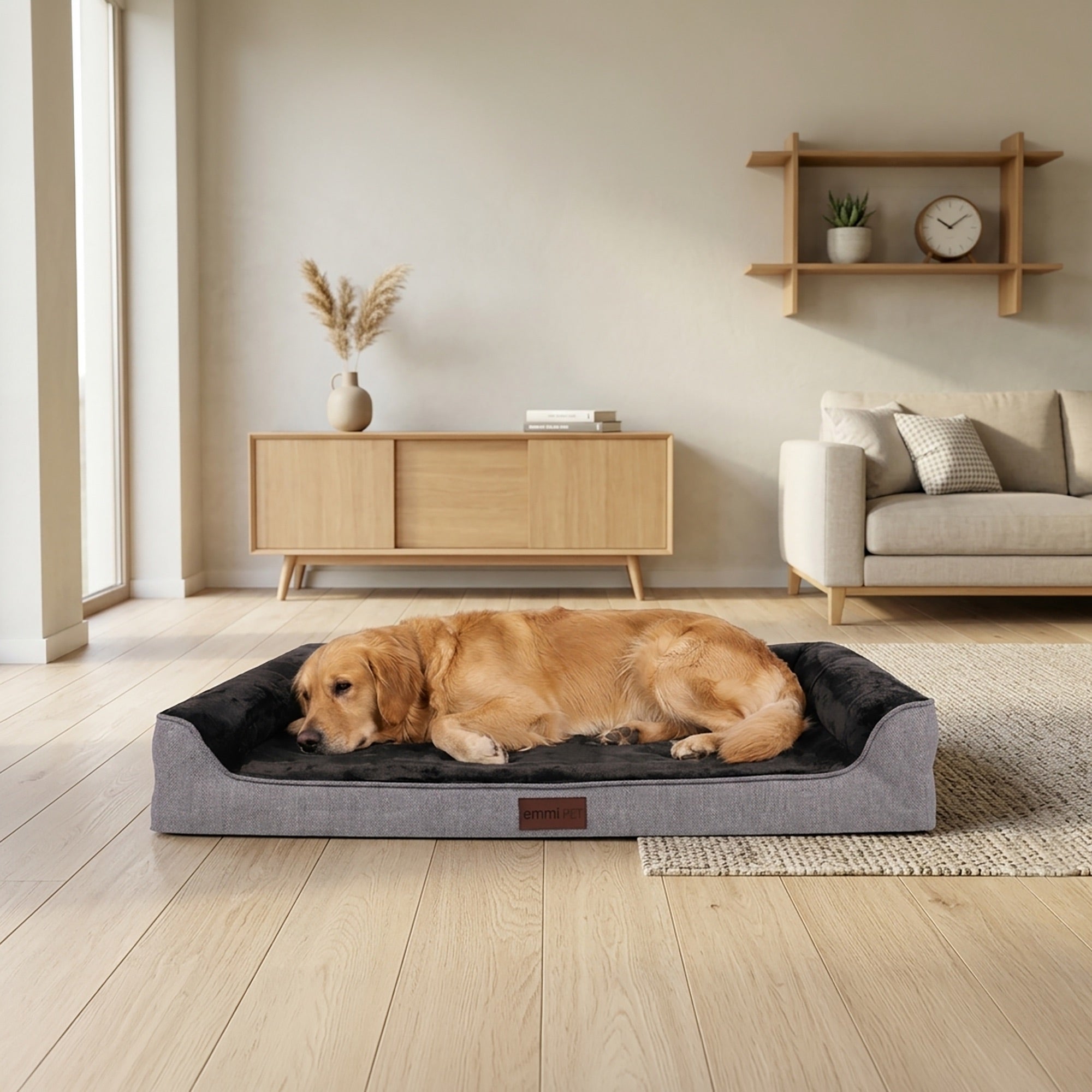 Orthopädisches Katzen- und Hundebett ASTRO Grau