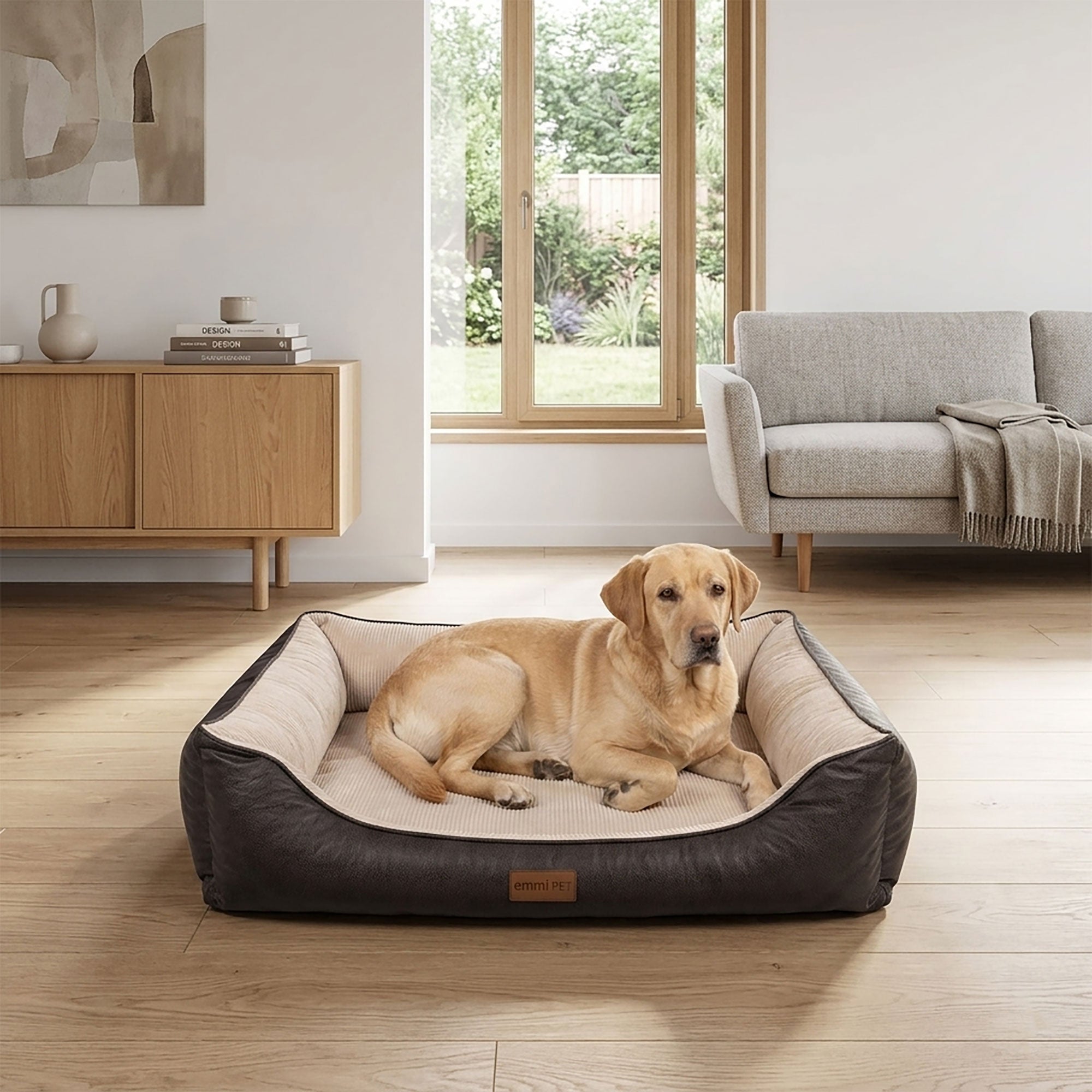 Orthopädisches Katzen- und Hundebett CHAI Grau